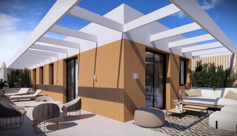 Ático de de nueva construcción con 3 dormitorios a la venta cerca de la playa y el centro deJávea