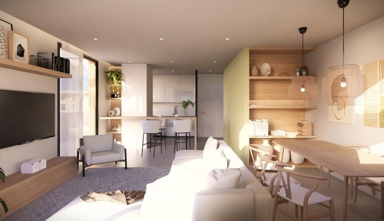 Ático de de nueva construcción con 3 dormitorios a la venta cerca de la playa y el centro deJávea