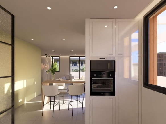Ático de de nueva construcción con 3 dormitorios a la venta cerca de la playa y el centro deJávea
