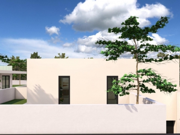 Villa independiente de una sola planta con 3 dormitorios y piscina privada en Finestrat