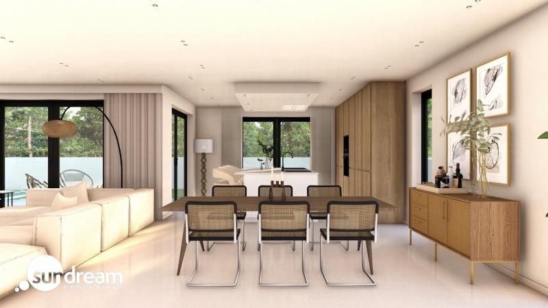 g_42439-5-8 Villa independiente de una sola planta con 3 dormitorios y piscina privada en Finestrat