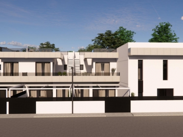 Adosado de nueva construcción con 3 dormitorios y piscina privada a la venta en Rojales