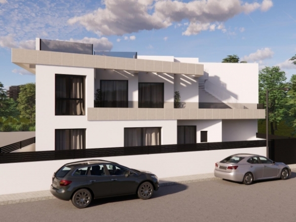 Adosado de nueva construcción con 3 dormitorios y piscina privada a la venta en Rojales