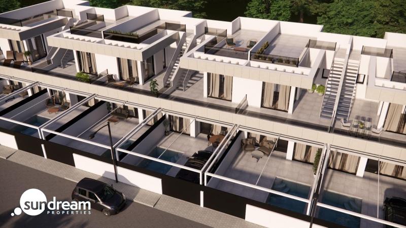 g_42521-3-15 Adosado de nueva construcción con 3 dormitorios y piscina privada a la venta en Rojales