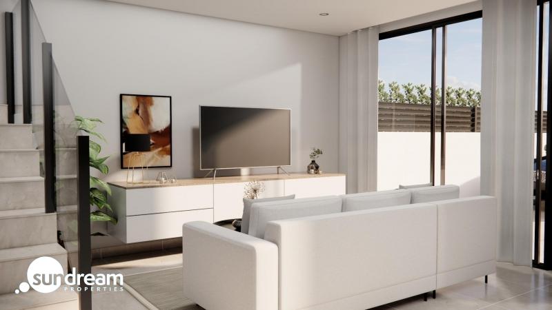 Adosado de nueva construcción con 3 dormitorios y piscina privada a la venta en Rojales