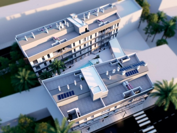 Ático de nueva construcción con 2 dormitorios a 500 metros de la playa en venta (San Pedro del Pinatar)