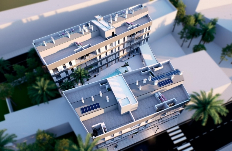 Ático de nueva construcción con 2 dormitorios a 500 metros de la playa en venta (San Pedro del Pinatar)
