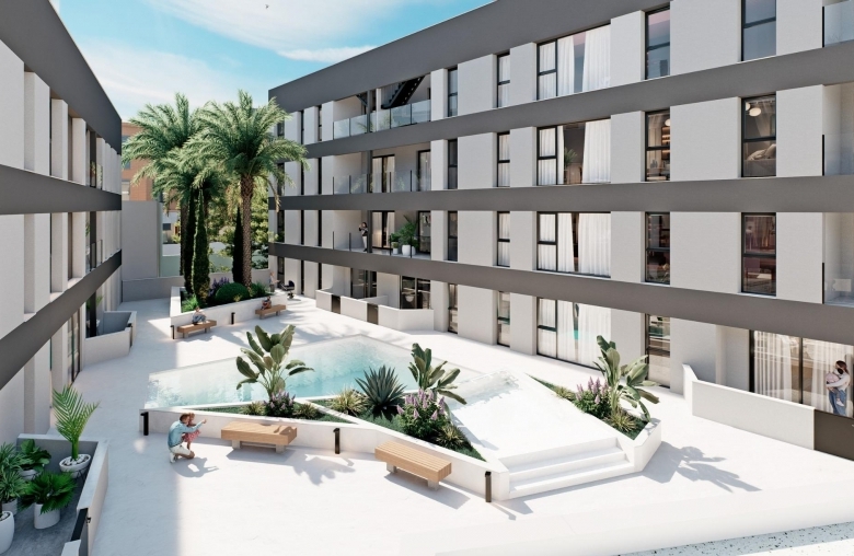 Ático de nueva construcción con 2 dormitorios a 500 metros de la playa en venta (San Pedro del Pinatar)