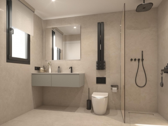 Apartamento nuevo con 3 dormitorios y piscina comunitaria en la azotea del edificio a la venta en Catral(Alicante)