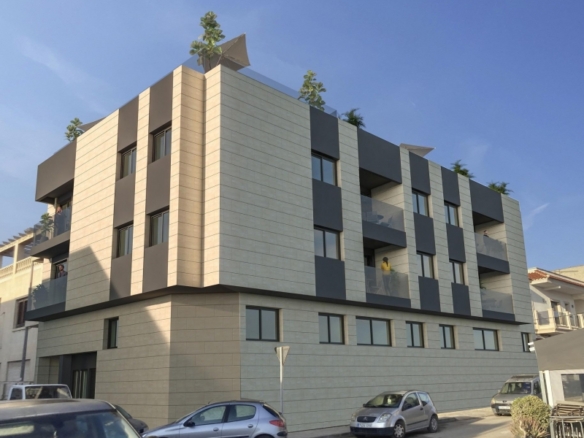 Ático nuevo de 3 dormitorios con piscina comunitaria a la venta en Catral(Alicante)