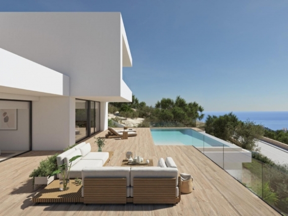 VILLA DE LUJO DE OBRA NUEVA EN CUMBRE DEL SOL