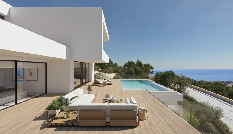 VILLA DE LUJO DE OBRA NUEVA EN CUMBRE DEL SOL