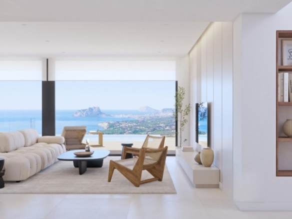 VILLA DE LUJO DE OBRA NUEVA EN CUMBRE DEL SOL