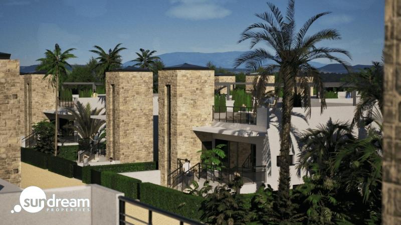 g_42629-35-16 Villa de nueva construcción con 3 dormitorios, solárium privado y sótano en campo de golf en Mazarrón(Murcia)