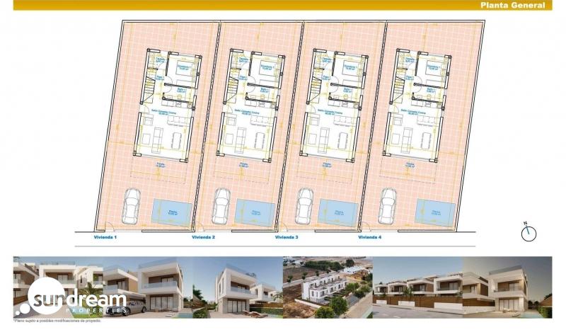 Villa con 3 dormitorios y piscina privada cerca de la playa en Pilar de la Horadada(Alicante)