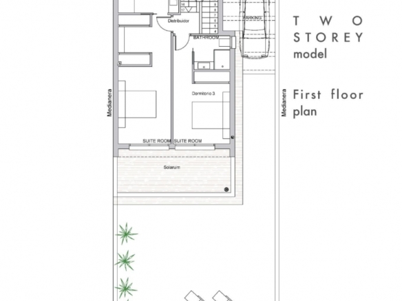 Villa de nueva construcción con 3 dormitorios y piscina privada en venta en Los Alcazares.