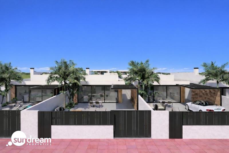 g_42665-22-21 Villa de nueva construcción en una sola planta con 3 dormitorios y piscina privada en Los Alcázares