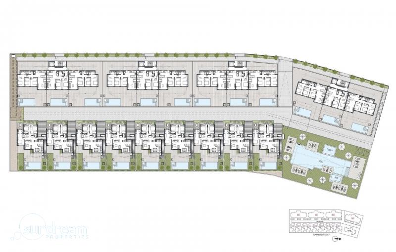 Ático de nueva construcción con 2 dormitorios frente al campo de golf en La Serena Golf en Los Alcázares