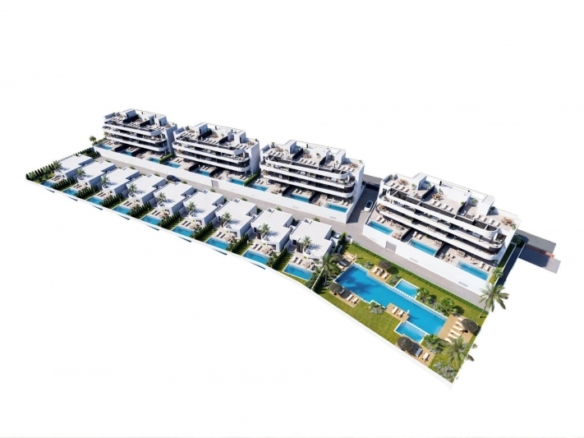 Ático de nueva construcción con 2 dormitorios frente al campo de golf en La Serena Golf en Los Alcázares