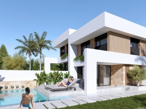 Fantástica villa adosada con 3 dormitorios y piscina privada en Orihuela Costa