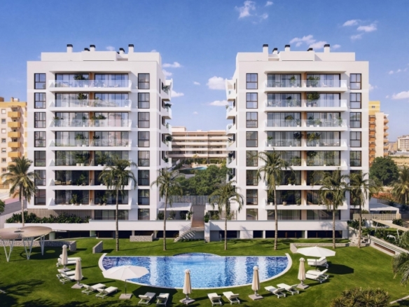 Apartamento de nueva construcción con 2 dormitorios cerca de la playa y del puerto deportivo en Guardamar del Segura