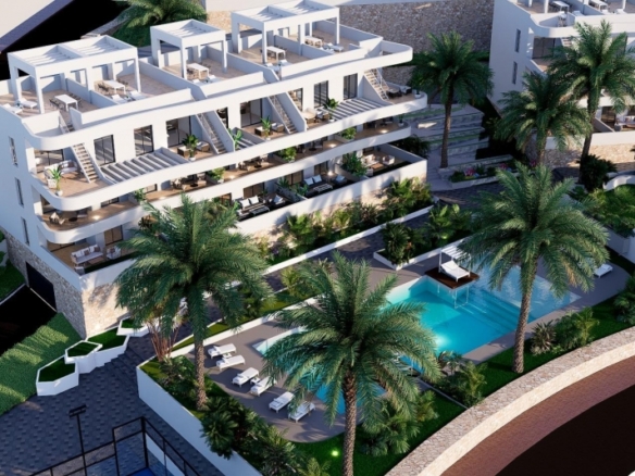 Ático de nueva construcción con 2 dormitorios en venta (Finestrat)
