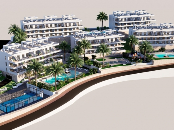 Ático de nueva construcción con 2 dormitorios en venta (Finestrat)