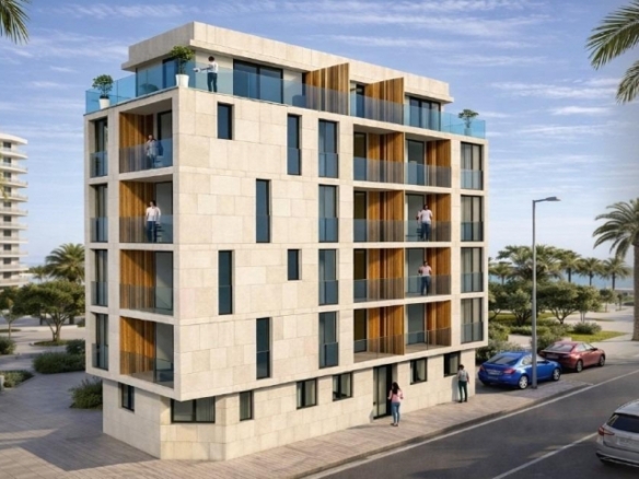 Apartamento de nueva construcción con 2 dormitorios a tan solo 400 m de la playa en Torrevieja