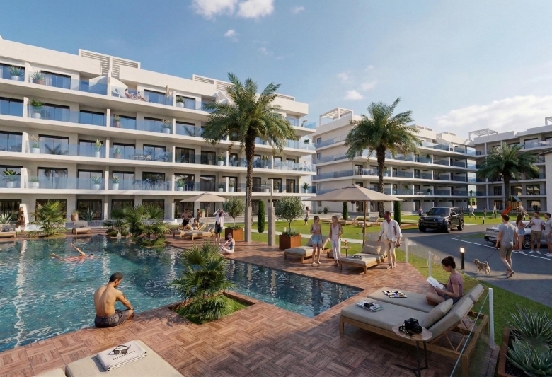 Ático de nueva construcción amueblado con 2 dormitorios a la venta en Guardamar
