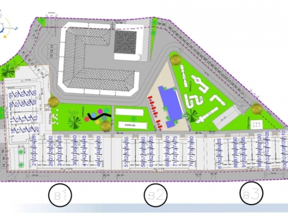 Ático de nueva construcción amueblado con 2 dormitorios a la venta en Guardamar