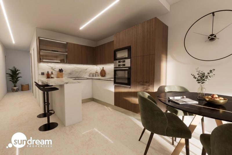 Moderno ático de nueva construcción con 3 dormitorios completamente amueblado en Guardamar