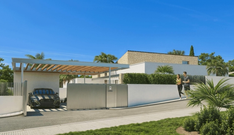 Magnifica villa independiente de 3 dormitorios con sótano y piscina privada en zona privilegiada de La Nucia
