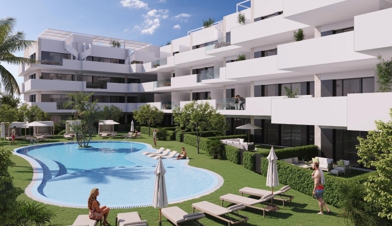 Apartamento de nueva construcción con 2 dormitorios cerca de Benidorm en La Nucía
