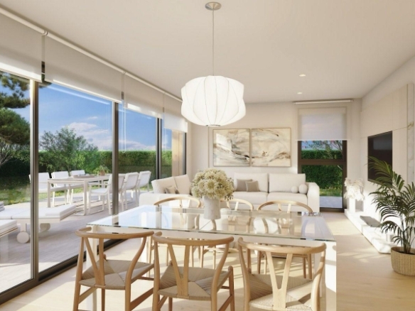 Apartamento de nueva construcción de planta baja con 3 dormitorios y jardín privado en La Nucía