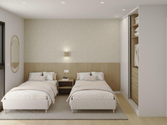 Apartamento de nueva construcción de planta baja con 3 dormitorios y jardín privado en La Nucía