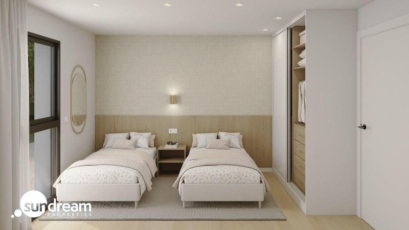 Apartamento de nueva construcción de planta baja con 3 dormitorios y jardín privado en La Nucía