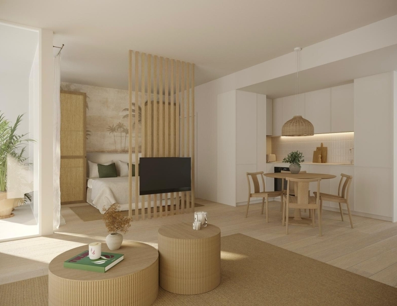 Apartamento turístico de 2 dormitorios cerca de la playa en San Pedro del Pinatar