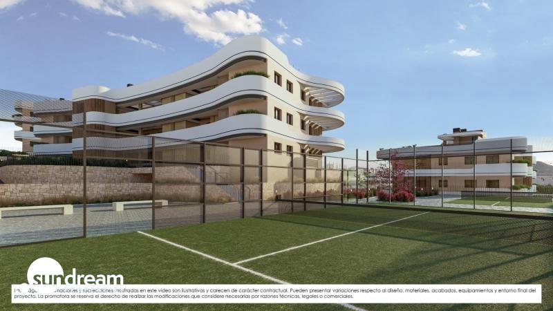 g_42834-9-15 Apartamento moderno de 3 dormitorios en complejo residencial exclusivo con vistas al mar en Finestrat