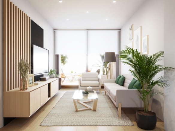 Apartamento moderno de nueva construcción con 2 dormitorios a solo 300m. de la Playa del Cura en Torrevieja.