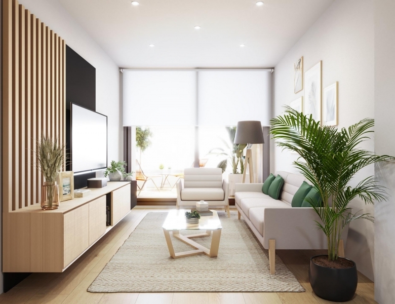 Apartamento moderno de nueva construcción con 2 dormitorios a solo 300m. de la Playa del Cura en Torrevieja.