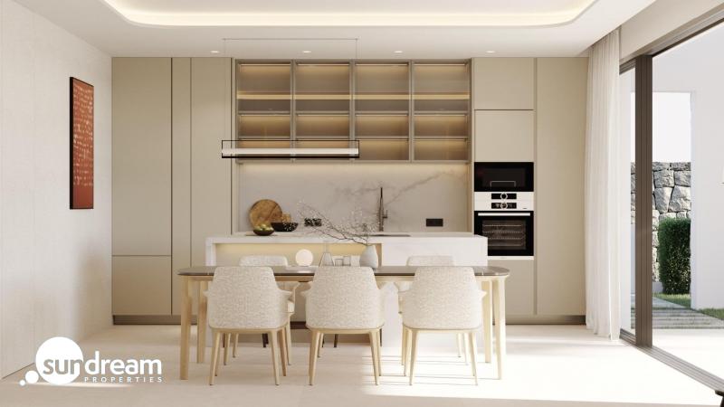 Villa de 4 dormitorios con piscina privada a la venta en Finestrat.