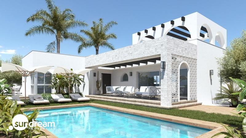 g_42883-2-1 Villa en una sola planta con 3 dormitorios, piscina privada y gran sótano en Ciudad Quesada