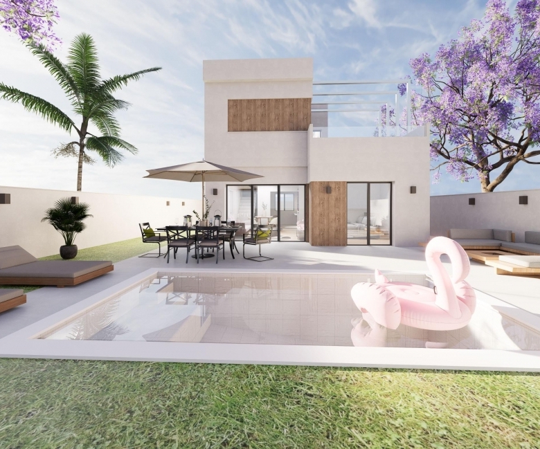 VILLAS DE OBRA NUEVA EN ROJALES
