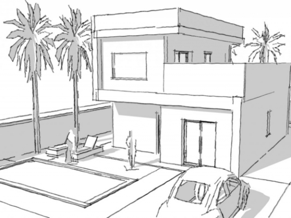 VILLAS DE OBRA NUEVA EN ROJALES