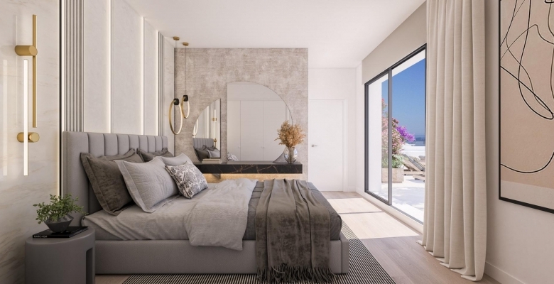 Apartamento de 3 dormitorios a la venta en complejo residencial en Villajoyosa