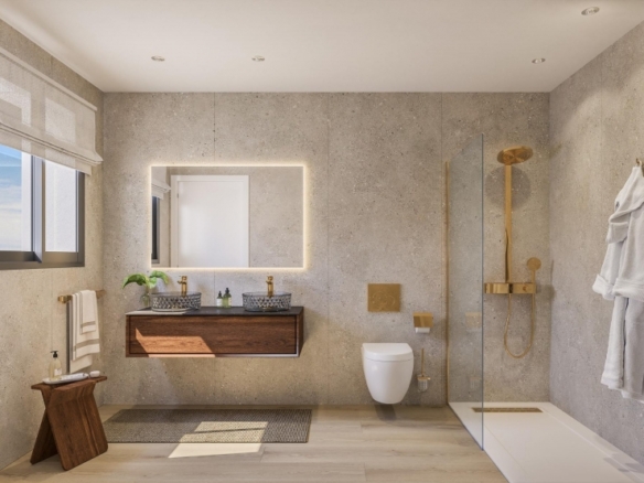 Apartamento de 3 dormitorios a la venta en complejo residencial en Villajoyosa