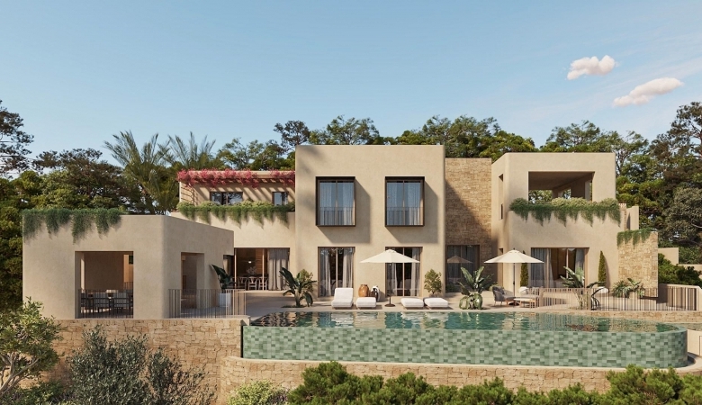 Villa de lujo con 4 dormitorios y vistas panorámicas al mar a la venta en Altea Hills