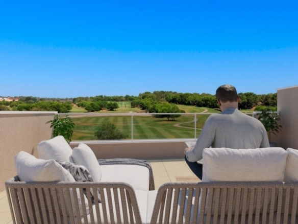 Bungalow de planta baja con 3 dormitorios a la venta en Golf Resort – Pilar de la Horadada