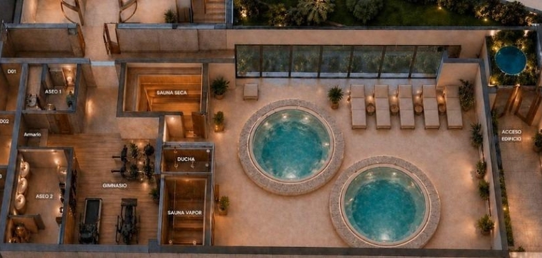 Apartamento de nueva construcción con 3 dormitorios a solo 900m de la playa en Villajoyosa