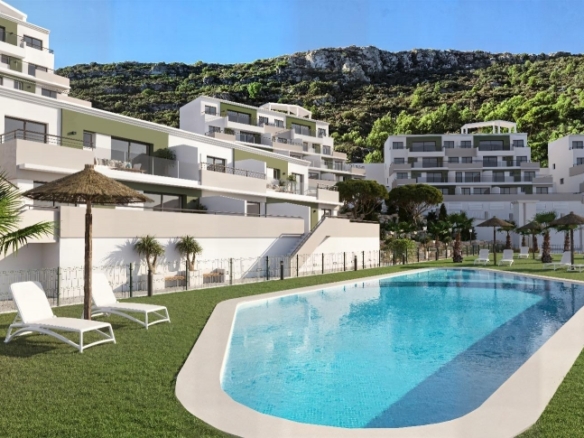 Apartamento de 1 dormitorio con vistas al mar a la venta en Xeresa – Costa Blanca Norte